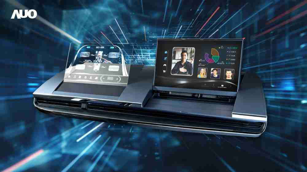 万利Micro LED Display HMI解决方案打造透明Micro LED前座仪表，，，，呈现信息并保留驾驶视野开阔；亦为副驾驶座乘客打造收放自如的Micro LED屏幕，，，，在不影响显示质量的前提于显示区内建镜头，，，，让用户能与视讯对象直接眼神接触，，提供绝佳的双向沟通体验